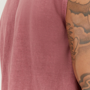 Men's Custom Sleeveless Acid Wash T-Shirt Vintage Distressed <b>Plain</b> Dyed Jersey Fabric Sprig Summer Used Sleeveless <b>Tshirt</b> Men - Product Image 4