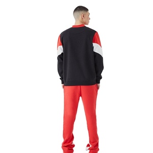 Sweat-shirts pour hommes à col rond avec design à empiècements, personnalisables, très vendus, de haute qualité, en coton/polaire, chauds et confortables pour l'hiver - Product Image 5