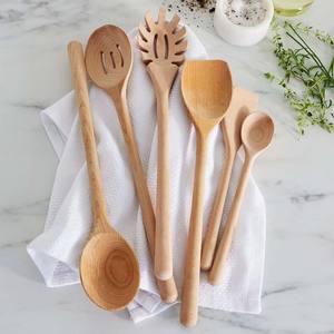 Wooden cooking spoon highest quality wood <b>spatulas</b> and spoons top choice necessary culinary tools - Product Image 6
