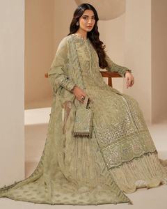 Vestido paquistaní nuevo de WS INTERNATIONAL hermoso 1056 hecho de viscosa no muy vendido - Product Image 1