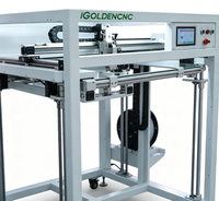 Impresora 3D Industrial FDM IGOLDENCNC de Tipo Gantry, 1000*1000*1000mm, 2.85mm, para Fabricación de Piezas Automotrices
