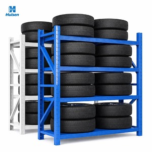 Étagère en acier sans boulons de haute qualité à 4 niveaux, capacité de 150 kg, étagère de <span class=keywords><strong>rangement</strong></span> en <span class=keywords><strong>métal</strong></span> légère pour le stockage des pneus - Product Image 4