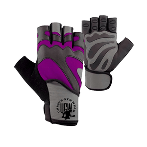 UNIQUE GYM WEAR OEM Customized Leather Weight Lifting <b>Gloves</b> for Unisex Use - Product Image 3