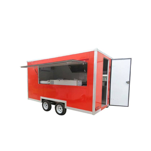Camion nouvellement mobile de remorque de nourriture avec la remorque extérieure entièrement équipée de porche entièrement équipée - Product Image 1