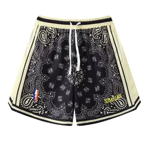 Pantalones Cortos Deportivos de Malla Transpirable de Secado Rápido para Hombre con Logotipo Personalizado 2026 - Product Image 4