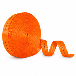 Sangle en polyester/nylon de 1,6 à 3 mm d'épaisseur, haute ténacité, écologique, avec logo personnalisé, couleur unie, multi-usages, pour ceintures, cordes de sécurité, sacs - Product Image 1