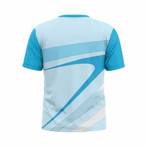 Camiseta de Verano 2026 al por Mayor con Logotipo Personalizado, Moderna, Tejida, Estampada, de Manga Corta, 100% Poliéster, de Secado Rápido, Transpirable, para Hombre - Product Image 2
