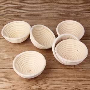 Cestas de pastelería para fermentación de pan, canasta de banneton de mimbre ovalada redonda natural, precio barato - Product Image 6