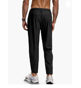 Meilleure vente pantalon de jogging en coton de couleur unie pour hommes personnalisé Vintage décoré printemps automne décontracté Fitness pantalons de survêtement BD - Product Image 2