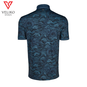 Camisetas de Golf Personalizadas para Hombre, Manga Corta, Casuales, Transpirables, de Secado Rápido, Poliéster y Spandex, Estampadas, Tallas Grandes, Sublimadas - Product Image 2