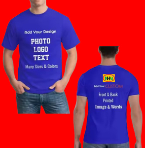 เสื้อยืดออกแบบเอง พิมพ์ลาย เสื้อยืดโปรโมชั่นผู้ชาย ผ้าฝ้าย 100% ผ้าเจอร์ซีย์เดี่ยว เสื้อยืดผู้ชาย โรงงานบังกลาเทศ - Product Image 5