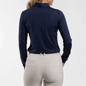 Nouvelle conception respirante, polos Ralphs pour femmes, polos Laurens pour hommes, polos en coton et soie sublimés, polos de golf tricotés - Product Image 1