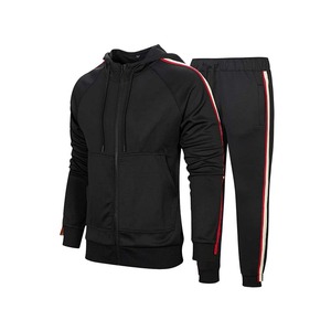 Ventes en gros d'usine, survêtements de sport de haute qualité, survêtements pas chers pour hommes, logo personnalisé, ensemble décontracté pour hommes en 2 pièces - Product Image 1