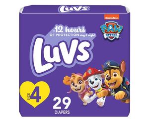 Couches pour bébés Premium Luvs – Toutes tailles – Douces, absorbantes, pour nouveau-nés, nourrissons et tout-petits – Confort et protection - Product Image 3