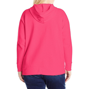 เสื้อกันหนาวมีฮู้ดแบบคลาสสิกมีซิปรูดซิปขึ้นสำหรับผู้หญิงเสื้อกันหนาวมีฮู้ดผ้าคอตตอนมีฮู้ด100% เกาหลี - Product Image 2