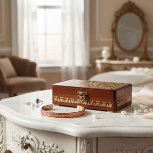 Bracelet ouvert en laiton plaqué argent gravé pour femmes, fabriqué en Inde, bijoux de mode élégants, cadeau à prix avantageux - Product Image 3