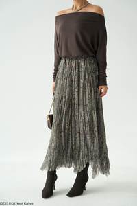 Falda con Detalles de Tul para Mujer – Elegante Falda de Moda para Uso Casual y Boutique |   Venta al por mayor |   Hecho en Turquía - Product Image 4