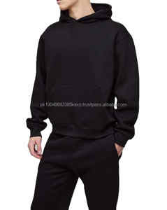 Survêtements pour hommes de haute qualité avec logo personnalisé, ensemble de deux pièces, vêtements décontractés d'hiver, manches longues, survêtement à capuche pour hommes - Product Image 5