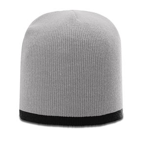 Nuevo Diseño Personalizado de Gorro de Invierno, Gorro de Punto Acrílico Térmico para Hombre, Cálido y Acogedor, Gorro de Punto de Dos Colores de Moda 2026 - Product Image 4