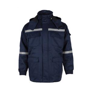 Chaqueta de Seguridad de Alta Visibilidad Desmontable de Algodón, Chaleco Reflectante Multifuncional, Ropa de Seguridad Reflectante Cálida al por Mayor - Product Image 5