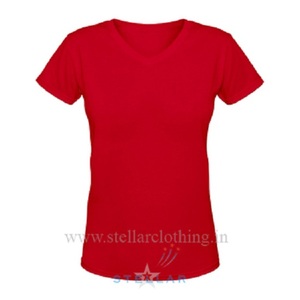 Precio de fábrica Venta al por mayor 100% Algodón puro transpirable lavado suave Cuello redondo Manga corta Camiseta de ajuste regular de lujo para mujer - Product Image 4