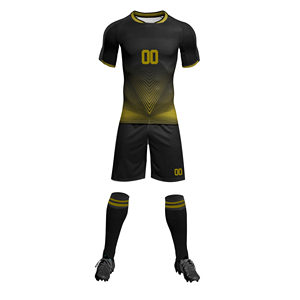 Meilleure vente Maillots de football légers pour hommes et femmes 100% polyester Séchage rapide Haute qualité Ensembles uniformes sublimés Logo personnalisable - Product Image 1