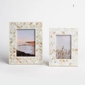 Best Quality Natural <b>White</b> Bone Inlay Resin Handmade for <b>Photo</b> <b>Frame</b> for Wedding and Childhood Memory - Product Image 6