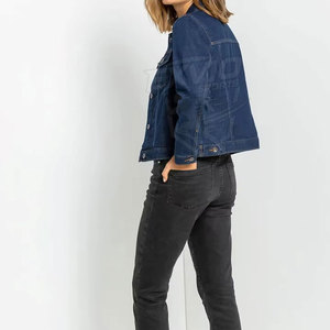 Chemise en jean pour femmes de qualité supérieure, vente chaude, sur mesure, grande taille, utilisation en extérieur, chemise en jean pour femmes - Product Image 6