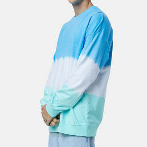 เสื้อสเวตเชิ้ตผู้ชายโอเวอร์ไซส์ทำจากผ้าฝ้ายผ้าคอตตอนพิมพ์ลายไหล่ตกเสื้อสเวตเชิ้ต - Product Image 2