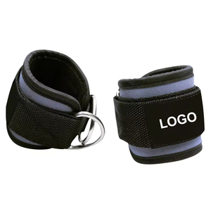 Correa de Tobillo de Neopreno de Alta Calidad con Logotipo Personalizado para Máquina de Gimnasio, Correa de Ejercicio Duradera, Ajustable y Antideslizante, Gran Venta - Product Image 2