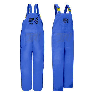 Ensemble de vêtements de sécurité réfléchissants étanches de qualité supérieure avec logo personnalisé OEM bavette en polyester col rond boutonnée pour - Product Image 2
