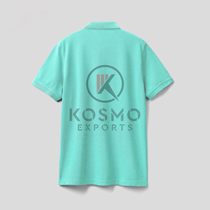 เสื้อโปโลสำหรับผู้ชายดีไซน์ใหม่สีต่างกันพิมพ์โลโก้ตามสั่ง - Product Image 2