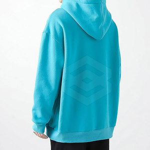 Ropa de moda Sudaderas con capucha de gran tamaño Hombres Sudaderas con cremallera Nuevo diseño Sudadera con capucha de gran tamaño Hecho en Pakistán - Product Image 3