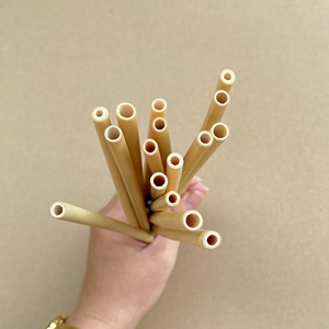 Pajitas de bambú orgánico natural de eco2go Vietnam Reutilizable y ecológica Elección para un futuro sostenible - Product Image 3