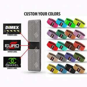 Heavy-Duty Polyester Fabric Loop Style Exercise <b>Resistance</b> <b>Bands</b> for Hip Glute Workouts Strength <b>Training</b> Eco-Friendly Durable - Product Image 6