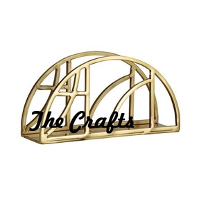 High Standard Quality Metal Napkin Holder <b>Red</b> Color Classic Style Handmade Decorative Customized Shape Logo Home Commercial Use - Product Image 2