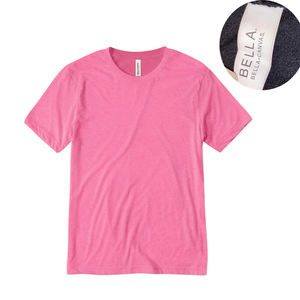 เสื้อยืดผ้าแคนวาสสำหรับผู้ชายผ้าแคนวาสแบบสามผสมสร้างแบรนด์ของคุณ - Product Image 6