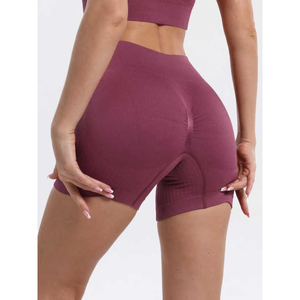 Bajo MOQ Spandex / Nylon Yoga Leggings Shorts Tight Fitness Wear Leggings de yoga para mujeres disponibles a un precio razonable - Product Image 3