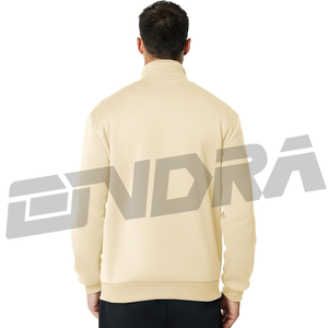 Compre chaqueta polar con cremallera en color piel, prendas de vestir exteriores suaves y cálidas para hombres, perfectas para el look de calle, ropa informal de viaje diaria - Product Image 5