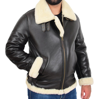 Veste en cuir pour hommes au meilleur prix Veste en cuir imperméable, respirante et durable de bonne qualité Conception personnalisée Service OEM