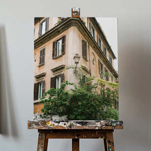 Impresión artística botánica de Trastevere Roma - Product Image 2
