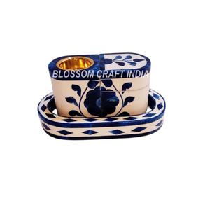 Brûleur de oud en bois de santal avec incrustation d'os d'anis étoilé Porte-encens nacre incrustée Boîte de bakhoor arabe Vente en ligne de jasmin - Product Image 3