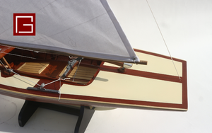 Gia Nhien Fabricante Aprueba Diseño Personalizado Bajo MOQ Houten Pampus Color Madera Artesanía modelo barco Velero DE MADERA - Product Image 5