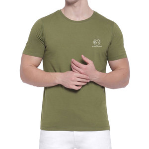 T-shirt pour homme en coton 100% léger, coupe ample, tissu doux, logo personnalisé imprimé, nouveau style 2025, fabriqué au Pakistan - Product Image 1