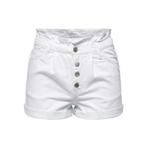 New Arrival <b>Women's</b> High Hot Stylish Streetwear Breathable Casual Denim Shorts 100% Cotton White Color <b>Elastic</b> Short High - Product Image 3