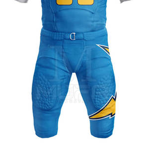 Uniforme personnalisé de football américain de haute qualité, taille XL, meilleur matériau imprimé, fabriqué au Pakistan - Product Image 5