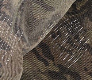 Pantalon en jean ample à jambe droite délavée pour toutes les saisons-Printemps Été Automne Hiver - Product Image 6