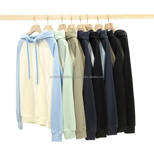 Sudadera Personalizada Bordada, Sudadera Gruesa de Algodón Unisex, Patchwork, Felpa Francesa, 400 gsm, Felpa Gruesa, Sudadera Esencial para Hombre - Product Image 2