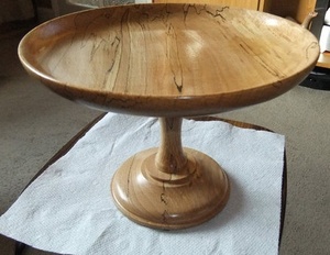 SMART STAND Haute Qualité Vente Chaude En Bois D'acacia Pied Haut Plateau Rond En Bois Gâteau Stand pour Servir Gâteaux et Fruits - Product Image 2