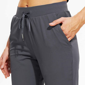 Pantalones Jogger Ligeros de Secado Rápido para Mujer, Cintura Elástica, Ajuste Regular, Color y Talla Personalizables, Servicio OEM, Venta al Por Mayor - Product Image 2